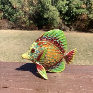 Jay Strongwater Swarowski Jeweled Tang‎ Tropical Fish Collection Figurine RARE